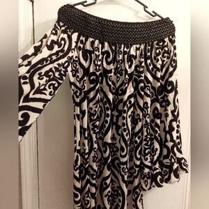 Drop shoulder blouse